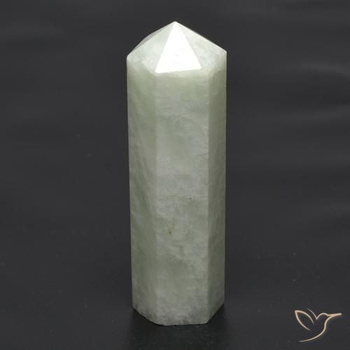 Amazonita Verde grisáceo natural de 19.51 ct, Elegante, Translúcido