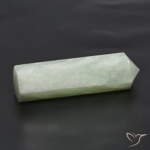 Amazonita Verde grisáceo natural de 23.58 ct, Elegante, Translúcido