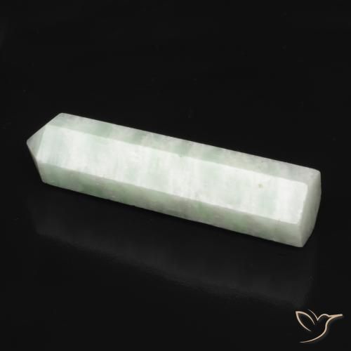 Amazonita Verde gris natural de 22.95 ct, Elegante, Translúcido
