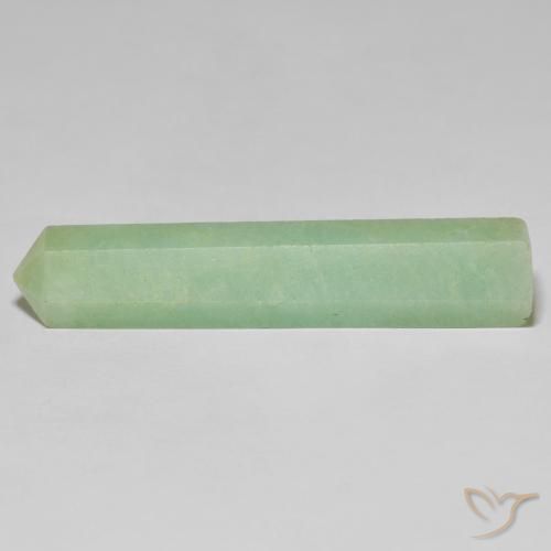 27.45ct Natural Verde amarillo claro Amazonita, Elegante, Opaco