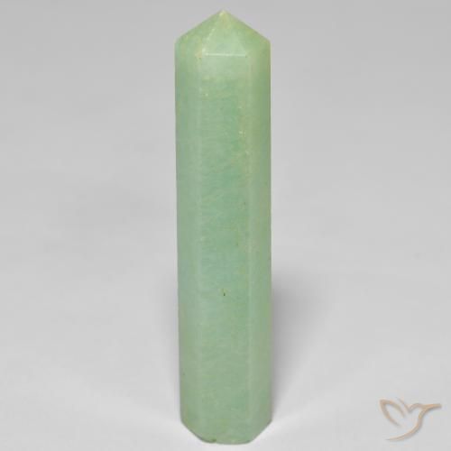 Amazonita Verde amarillo claro natural de 27.45 ct, Elegante, Opaco