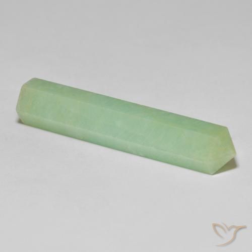 Amazonita Verde amarillo claro natural de 27.45 ct, Elegante, Opaco