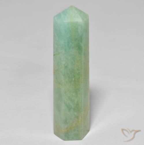 Amazonita Verde claro natural de 29.17 ct, Elegante, Opaco