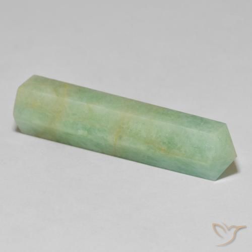Amazonita Verde claro natural de 29.17 ct, Elegante, Opaco