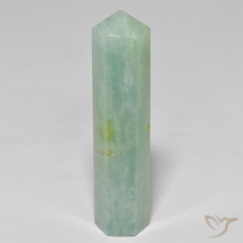 27.30ct Natural Verde claro Amazonita, Elegante, Opaco