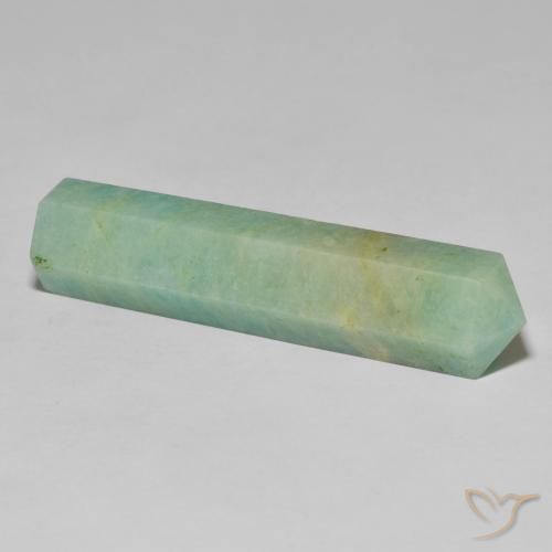 Amazonita Verde musgo claro natural de 29.23 ct, Elegante, Opaco