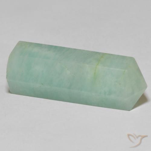 Amazonita Verde musgo claro natural de 22.16 ct, Elegante, Opaco