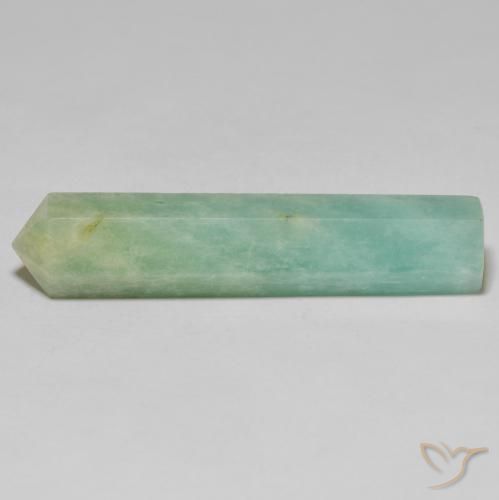 Amazonita Verde claro natural de 26.97 ct, Elegante, Opaco