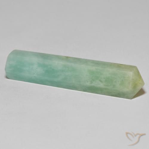 Amazonita Verde claro natural de 26.97 ct, Elegante, Opaco