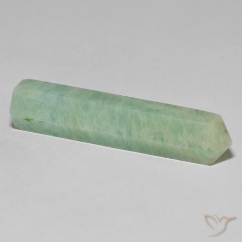 Amazonita Medium Light-Green natural de 24.91 ct, Elegante, Opaco