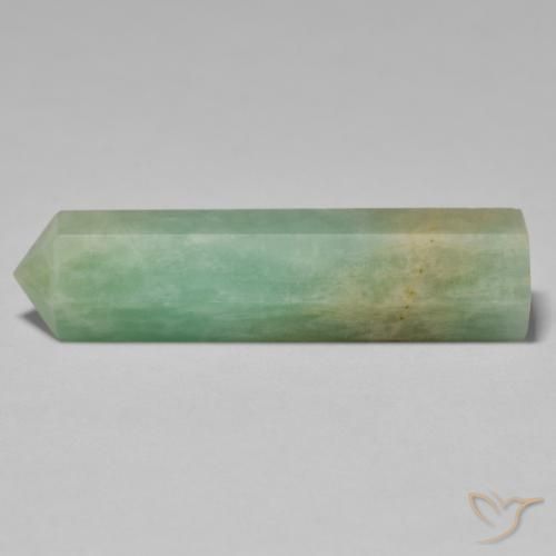 Amazonita Verde salvia claro natural de 33.66 ct, Elegante, Opaco