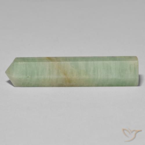 Amazonita Verde medio natural de 27.47 ct, Elegante, Opaco