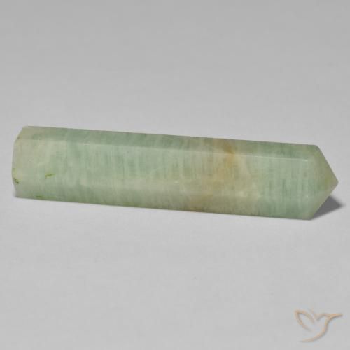 Amazonita Verde medio natural de 27.47 ct, Elegante, Opaco