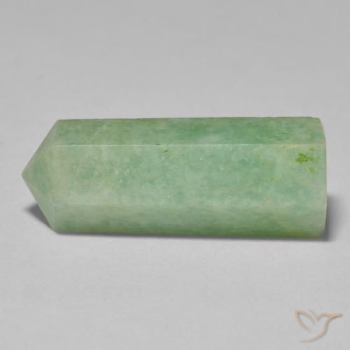Amazonita Medium Light-Green natural de 24.03 ct, Elegante, Opaco