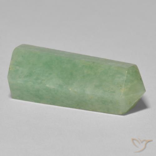 Amazonita Medium Light-Green natural de 24.03 ct, Elegante, Opaco