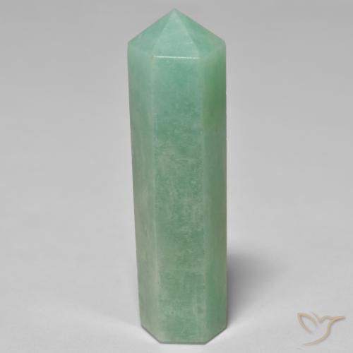 39.39ct Natural Verde helecho Amazonita, Elegante, Opaco