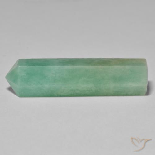 Amazonita Verde helecho natural de 39.39 ct, Elegante, Opaco
