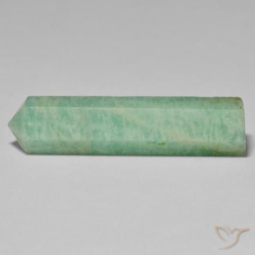 37.21ct Natural Verde claro Amazonita, Elegante, Opaco