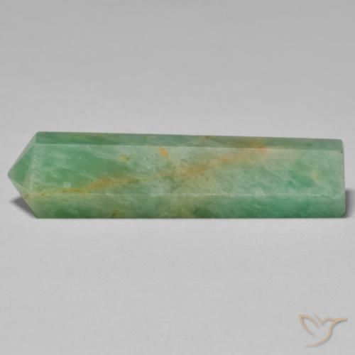 Amazonita Verde claro natural de 32.06 ct, Elegante, Opaco