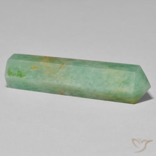 Amazonita Verde claro natural de 32.06 ct, Elegante, Opaco