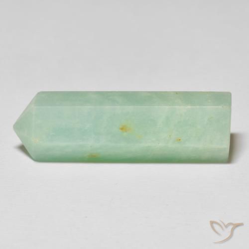 Amazonita Verde musgoso natural de 27.38 ct, Elegante, Opaco