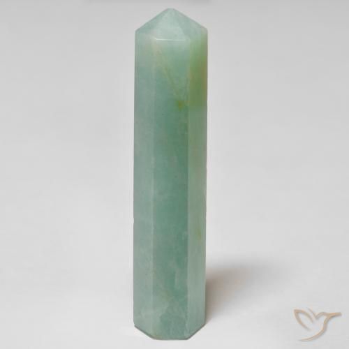 24.88ct Natural Verde mar claro Amazonita, Elegante, Opaco