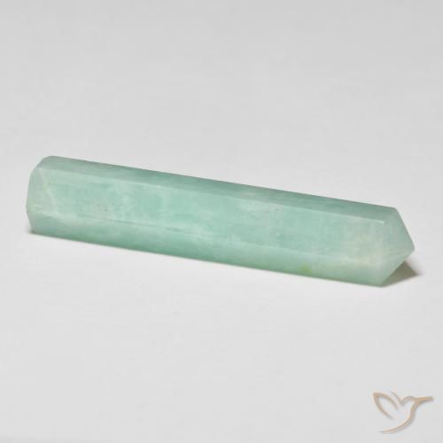Amazonita Verde mar claro natural de 24.88 ct, Elegante, Opaco