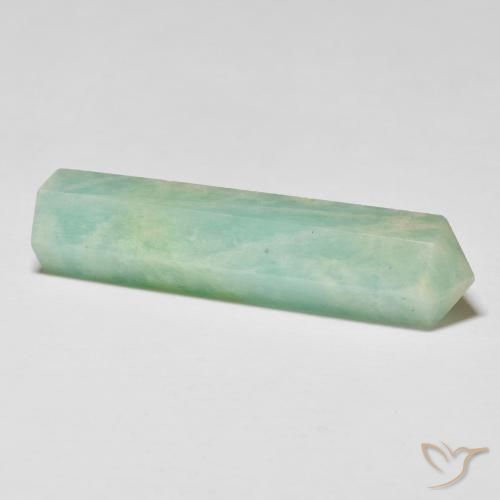 Amazonita Verde multicolor natural de 26.34 ct, Elegante, Opaco