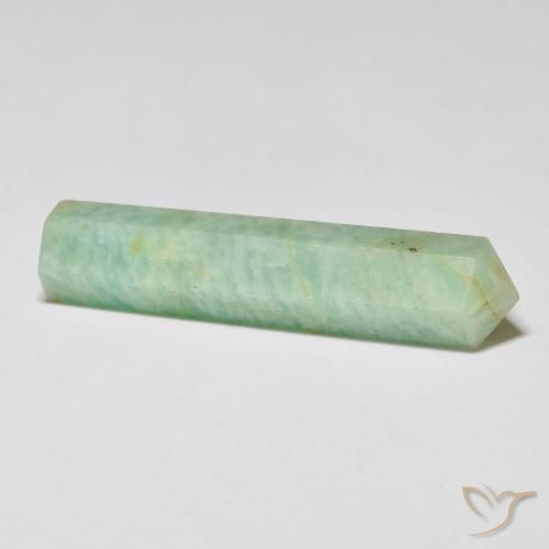 Amazonita Verde claro natural de 24.60 ct, Elegante, Opaco