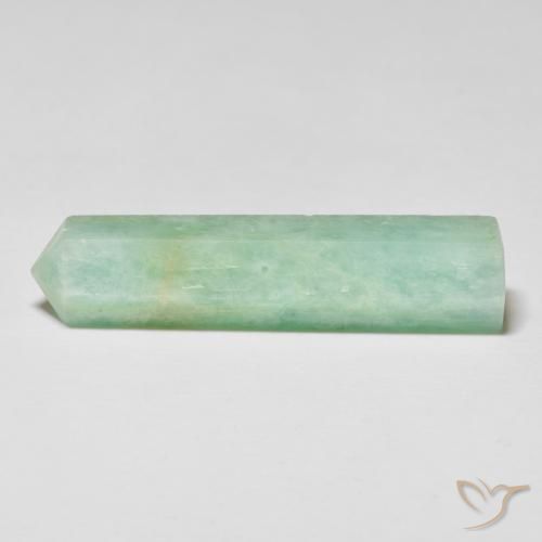 Amazonita Verde claro natural de 25.04 ct, Elegante, Opaco