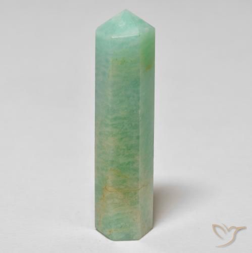 25.14ct Natural Verde claro Amazonita, Elegante, Opaco