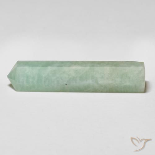 26.42ct Natural Medium Light-Green Amazonita, Elegante, Opaco