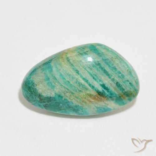 9.12ct Natural Verde multicolor Amazonita, Elegante, Opaco
