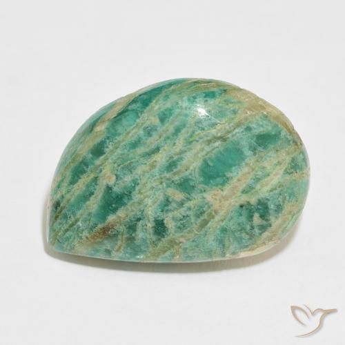 32.34ct Natural Verde multicolor Amazonita, Elegante, Opaco