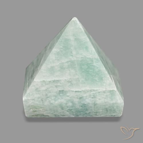 Amazonita Verde claro natural de 67.60 ct, Cuadrado, Opaco