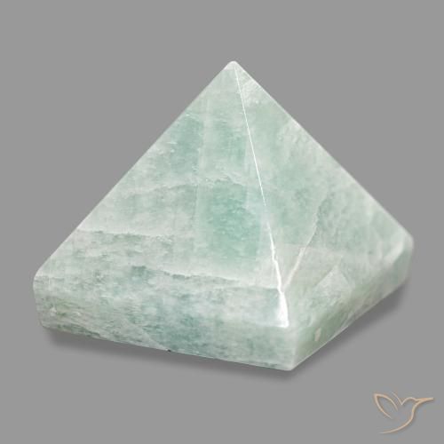 Amazonita Verde claro natural de 67.60 ct, Cuadrado, Opaco