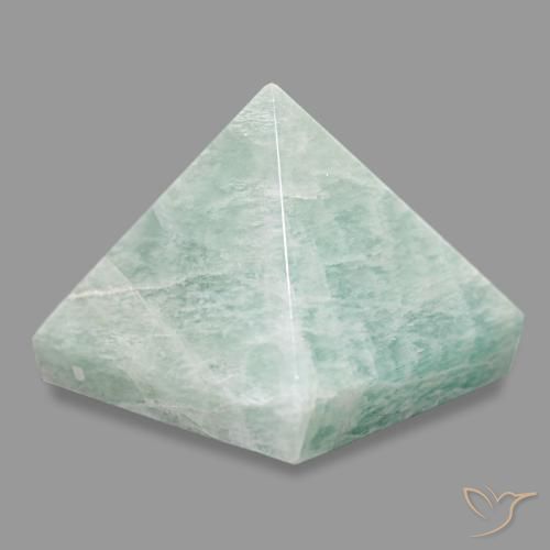 Amazonita Verde claro natural de 67.60 ct, Cuadrado, Opaco