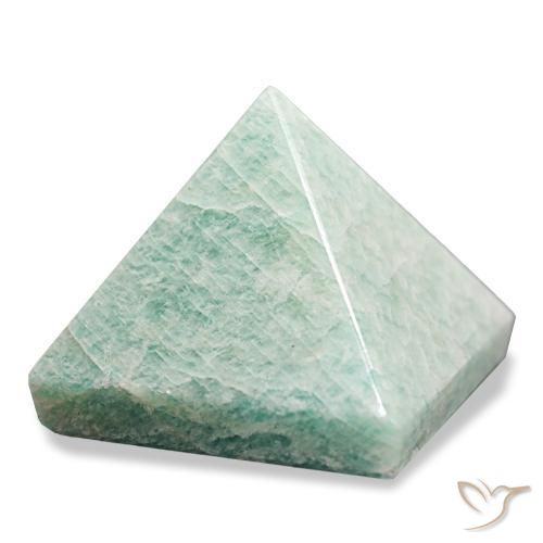 Amazonita Verde pálido natural de 106.50 ct, Cuadrado, Opaco