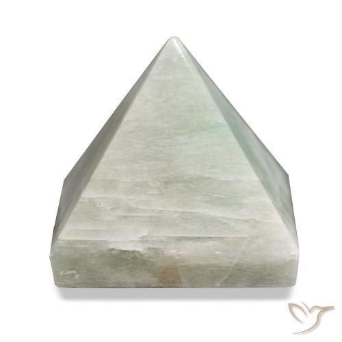 Amazonita verde medio natural de 87,47 ct, cuadrado, opaco