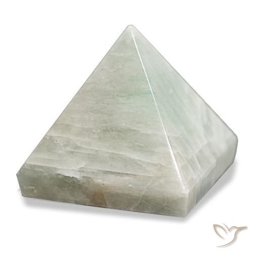 Amazonita verde medio natural de 87,47 ct, cuadrado, opaco