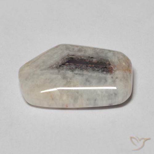 Rebanada de geoda de amatista Multicolor natural de 6.15 ct, Elegante, Transparente