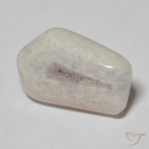 Rebanada de geoda de amatista Multicolor natural de 8.15 ct, Elegante, Transparente