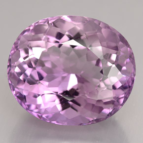 Amatista violeta natural de 11,57 ct, corte óvalo, VVS
