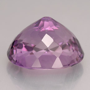 Amatista violeta natural de 11,57 ct, corte óvalo, VVS
