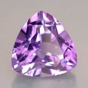 Amatista violeta natural de 4,65 ct, trillón, VVS