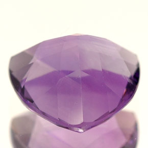 Amatista violeta natural de 1,58 ct, trillón, VVS-VS