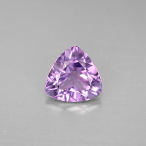 Amatista violeta natural de 1,49 ct, trillón, VS