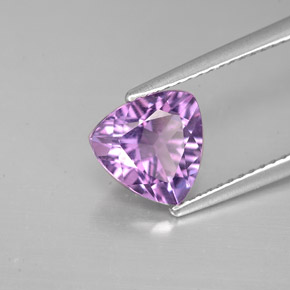 Amatista violeta natural de 1,49 ct, trillón, VS