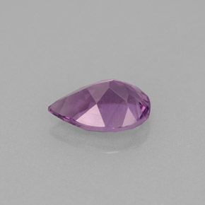 Amatista violeta natural de 1,15 ct, en forma de pera, VVS-VS