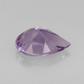 Amatista violeta natural de 1,16 ct, en forma de pera, VVS-VS